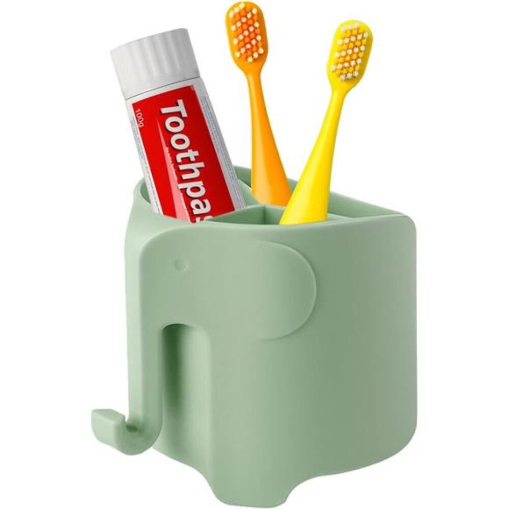Elephant Toothbrush Holder Kids Suction Cup Electric Toothbrush Toothpaste